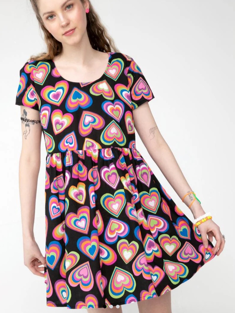 dELiA*s by Dolls Kill Love Out Loud Babydoll Dress